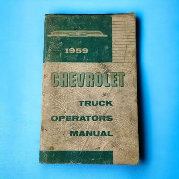 1959 Chevrolet Truck Operators Manual Pick Up Reference Guide Booklet Vintage. - Picture 10 of 11